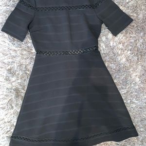 TOPSHOP BLACK DRESS W/ CUTOUTS